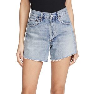 Agolde Reese Relaxed Cut Off Shorts
